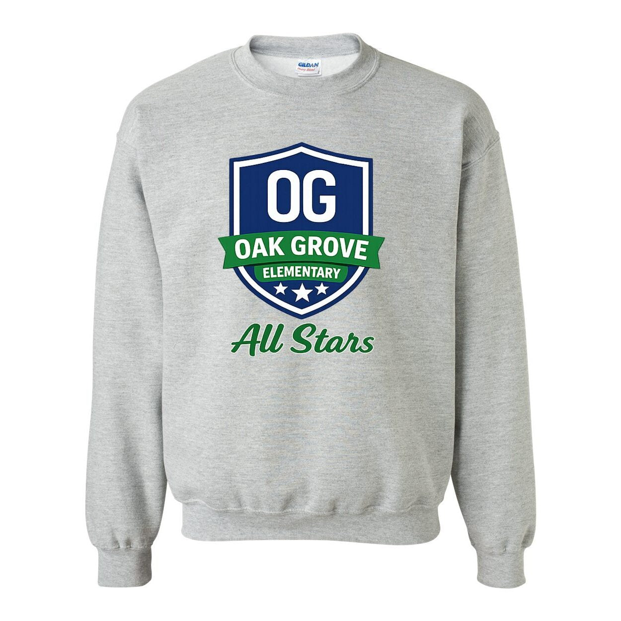 Oak Grove Elementary - Adult Crewneck Sweatshirt -18000