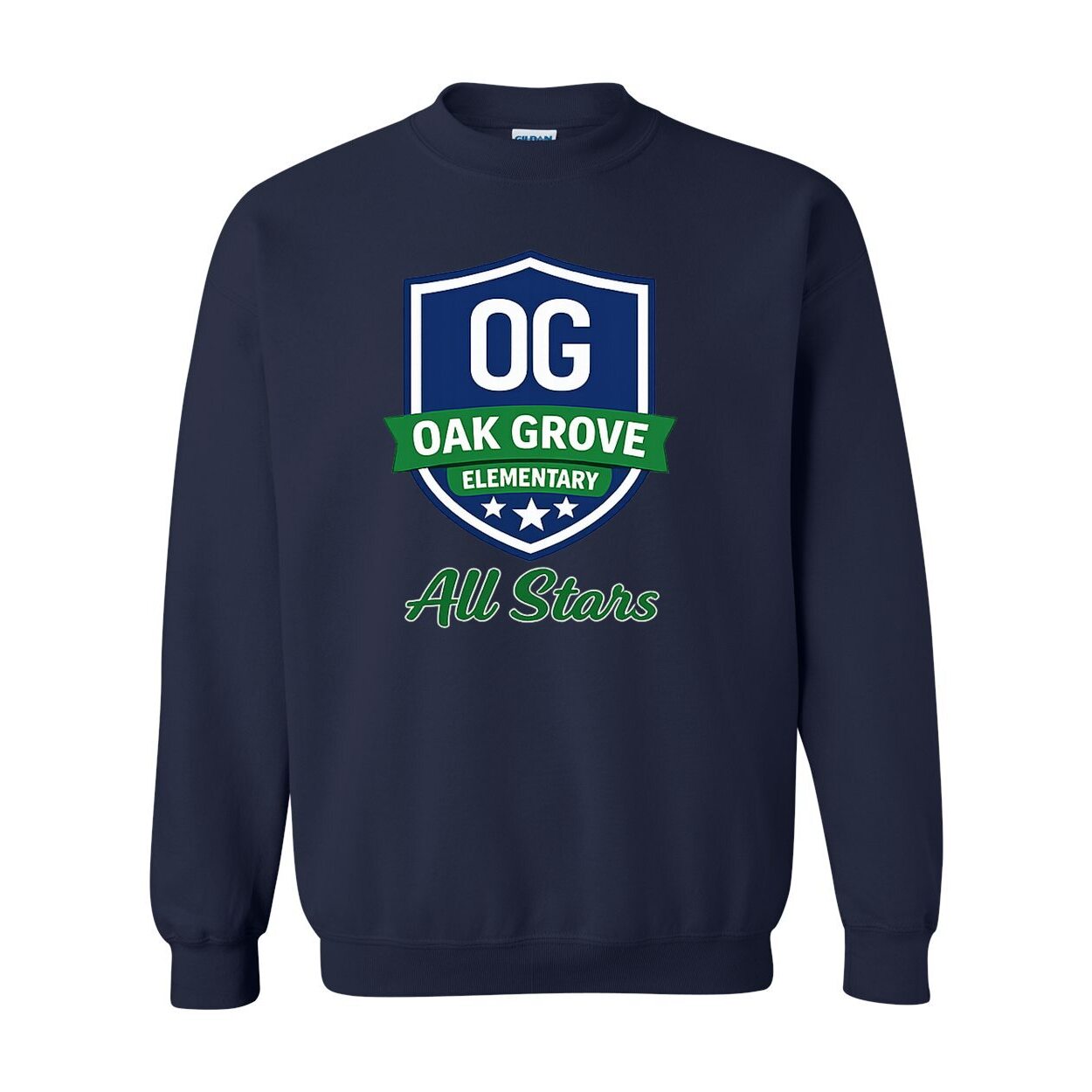 Oak Grove Elementary - Adult Crewneck Sweatshirt -18000