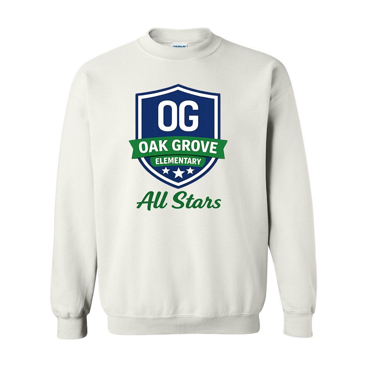 Oak Grove Elementary - Adult Crewneck Sweatshirt -18000