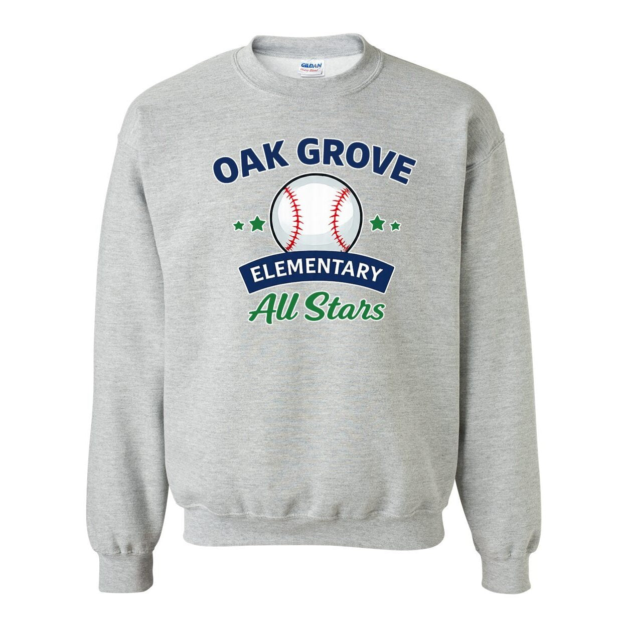 Oak Grove Elementary - Adult Crewneck Sweatshirt -18000