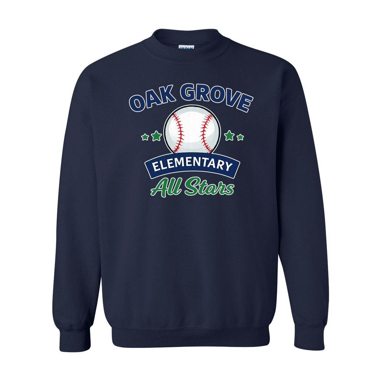 Oak Grove Elementary - Adult Crewneck Sweatshirt -18000