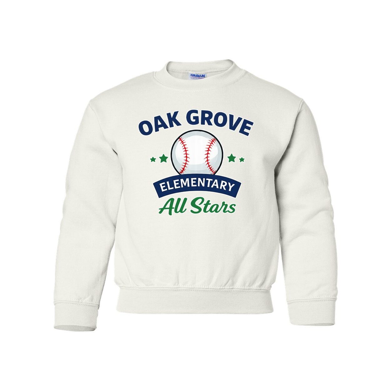 Oak Grove Elementary - Youth Crewneck Sweatshirt -18000B