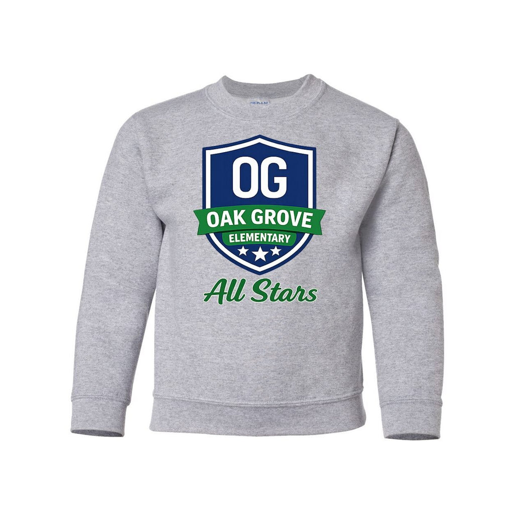 Oak Grove Elementary - Youth Crewneck Sweatshirt -18000B