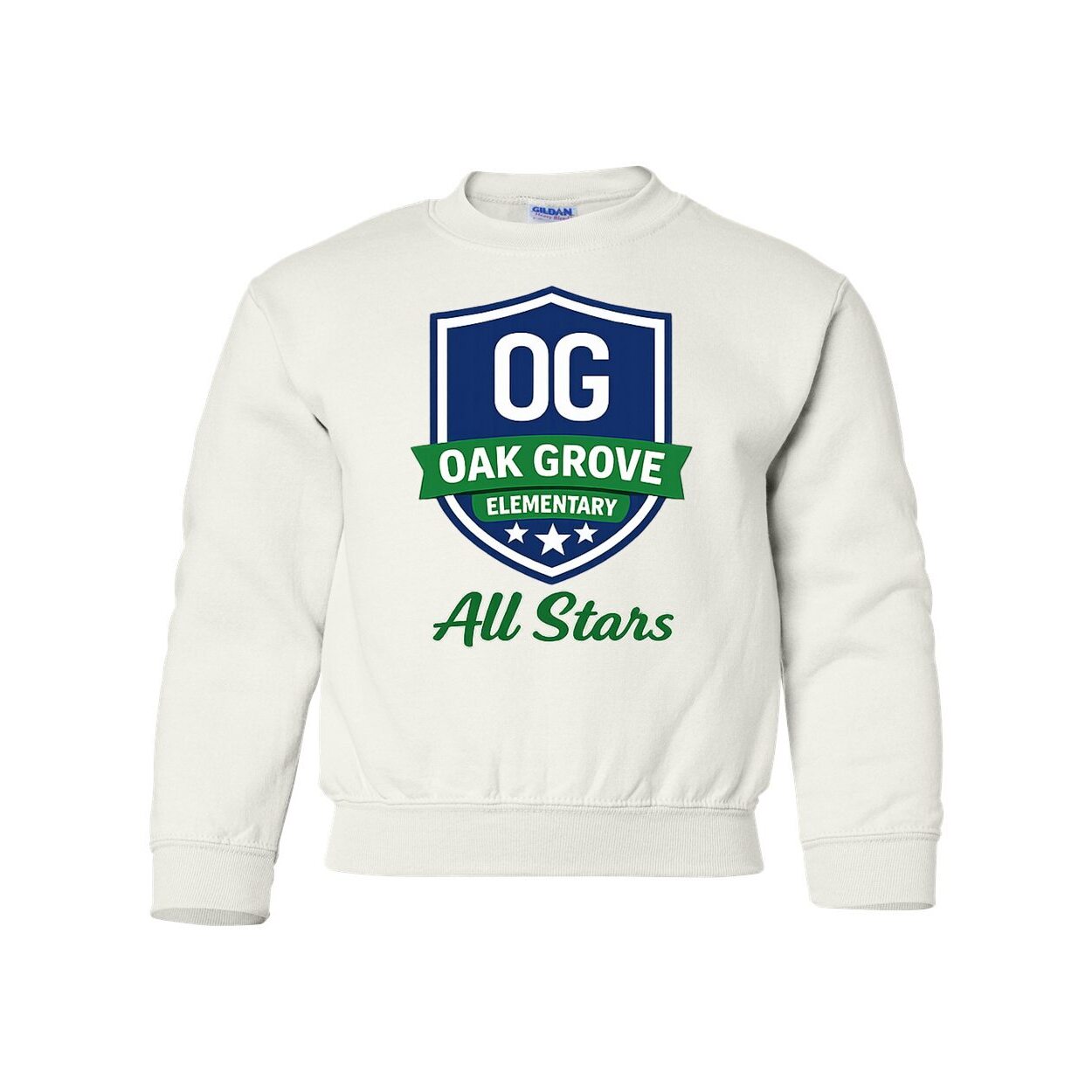 Oak Grove Elementary - Youth Crewneck Sweatshirt -18000B