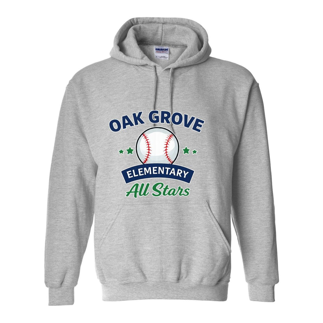 Oak Grove Elementary - Adult Hooded Sweatshirt - 18500