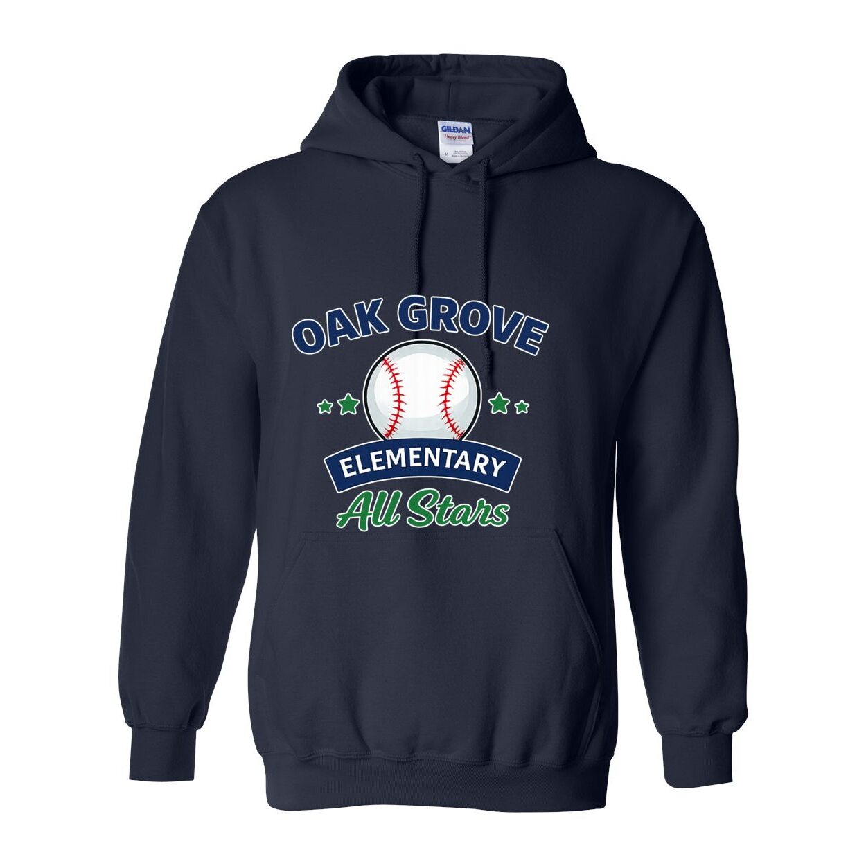Oak Grove Elementary - Adult Hooded Sweatshirt - 18500