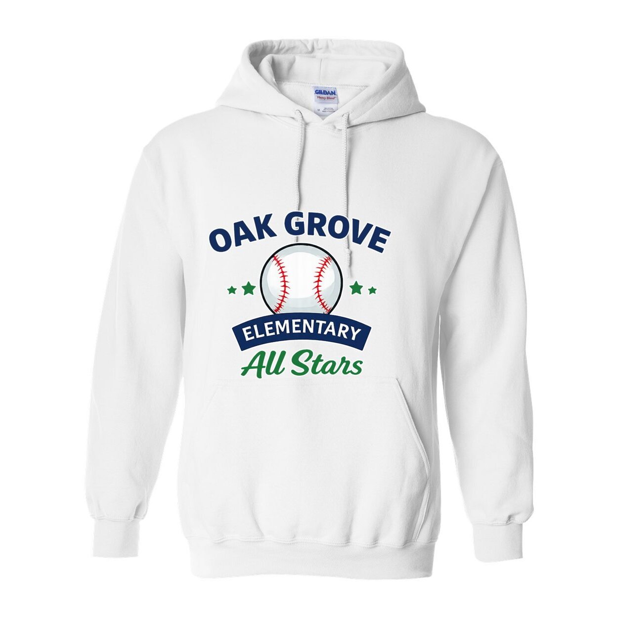 Oak Grove Elementary - Adult Hooded Sweatshirt - 18500