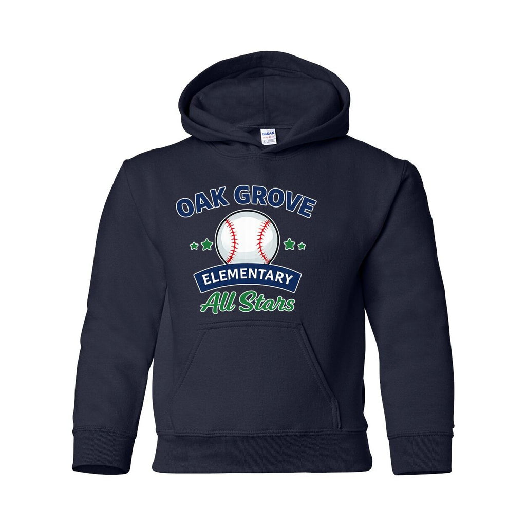 Oak Grove Elementary - Youth Hooded Sweatshirt - 18500B