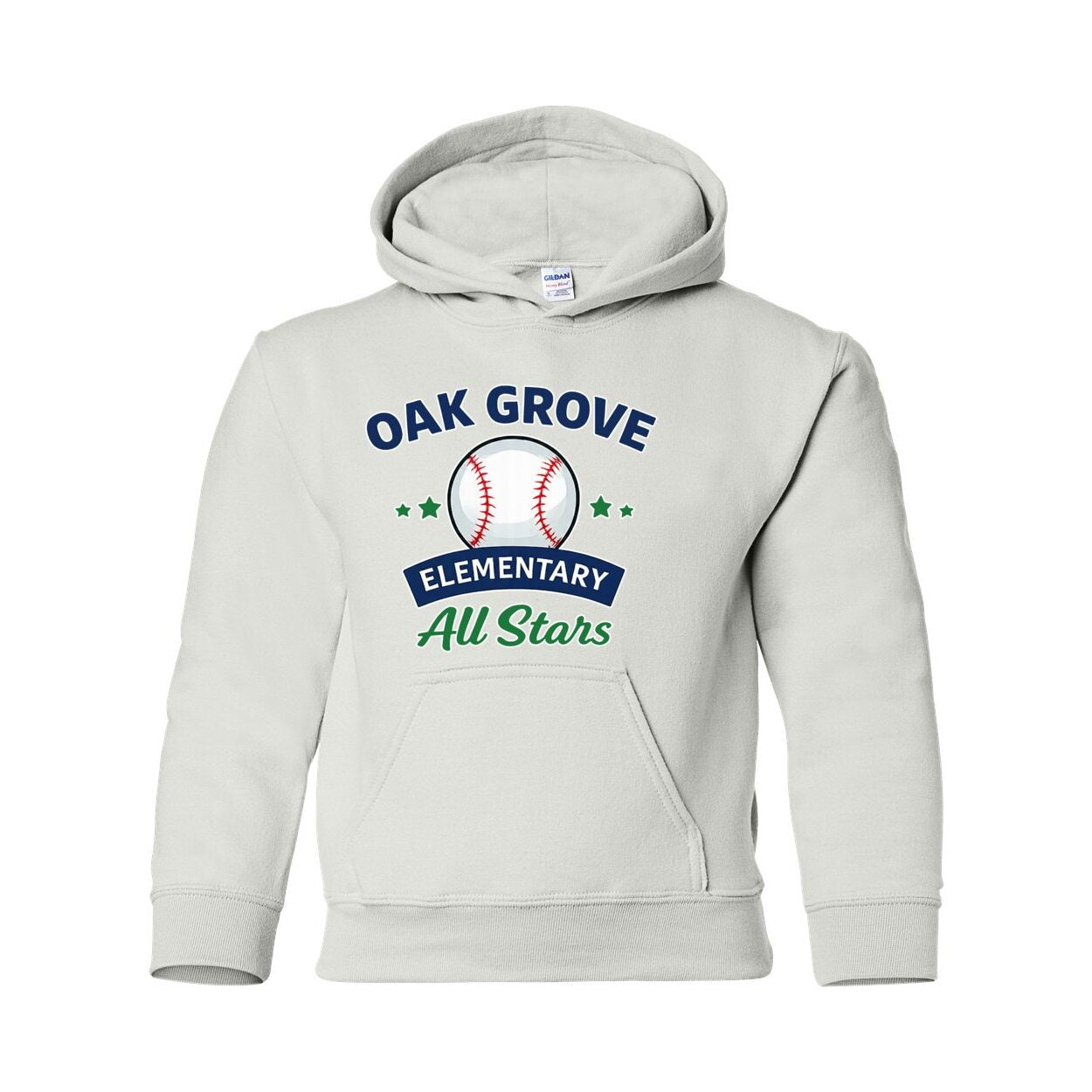 Oak Grove Elementary - Youth Hooded Sweatshirt - 18500B