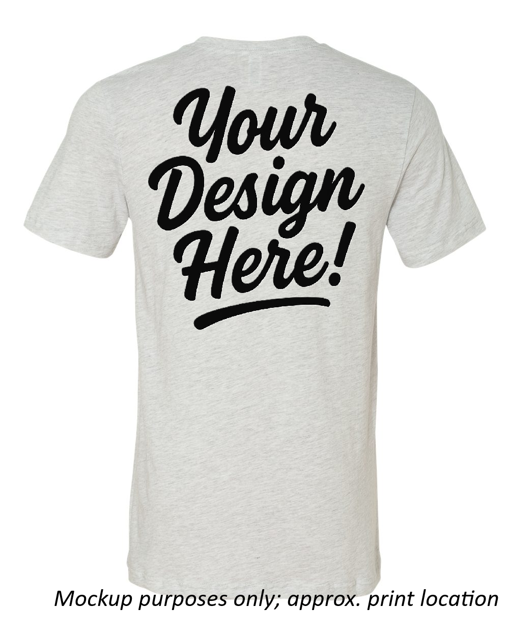 Personalized Print - BringYourShirt - Shirt Template
