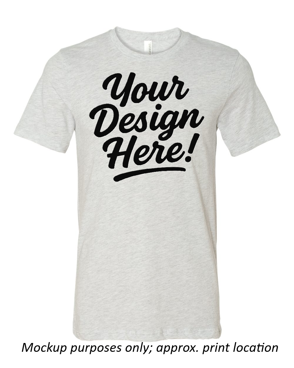 Personalized Print - BringYourShirt - Shirt Template