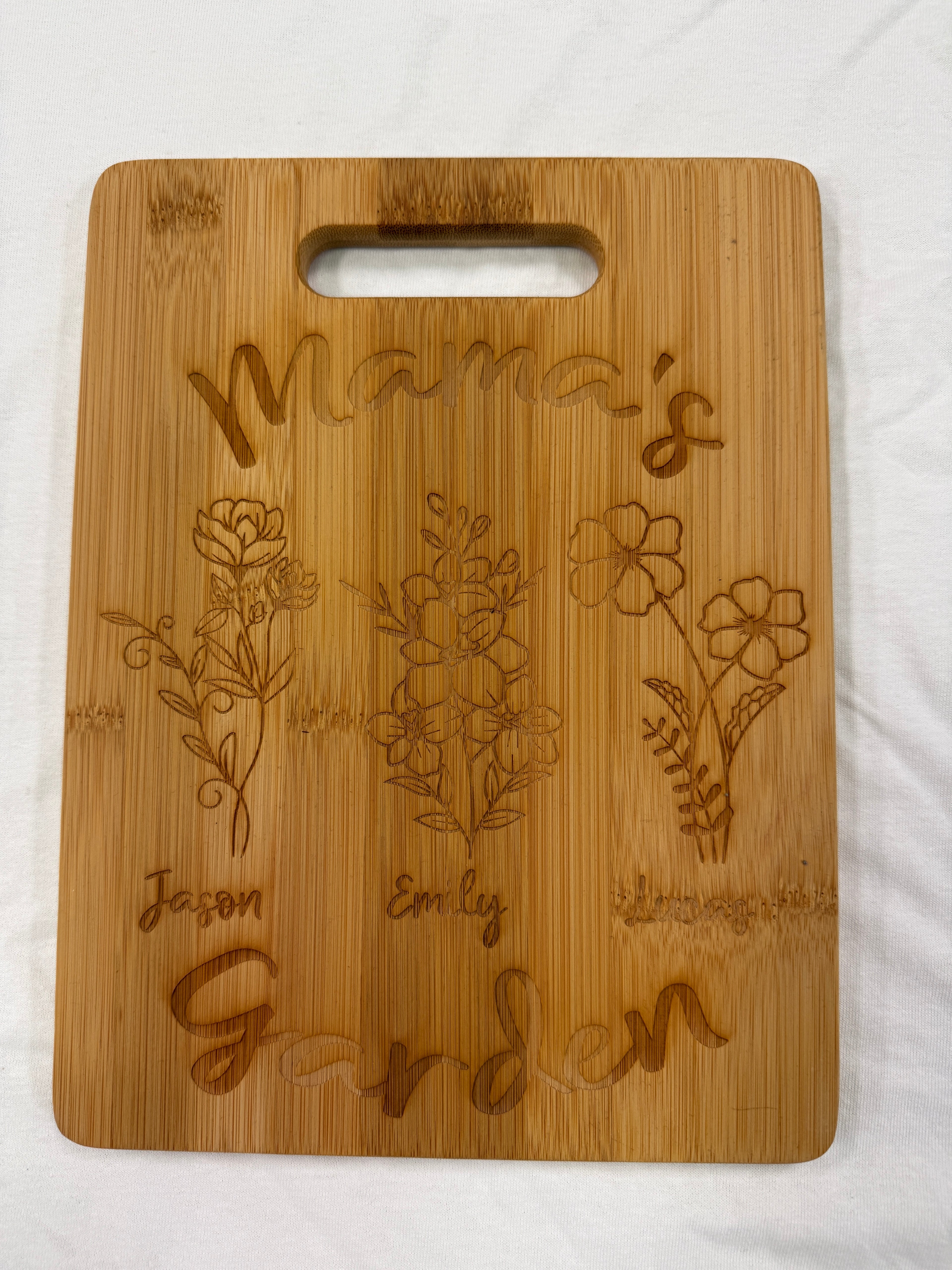 Personalized Cutting Board - Bamboo