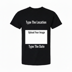 Visit All 50 States! - Personalized Print - Tee - Gildan 3000