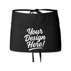 Personalized Print -   Waist Apron with Pockets -  Q2115