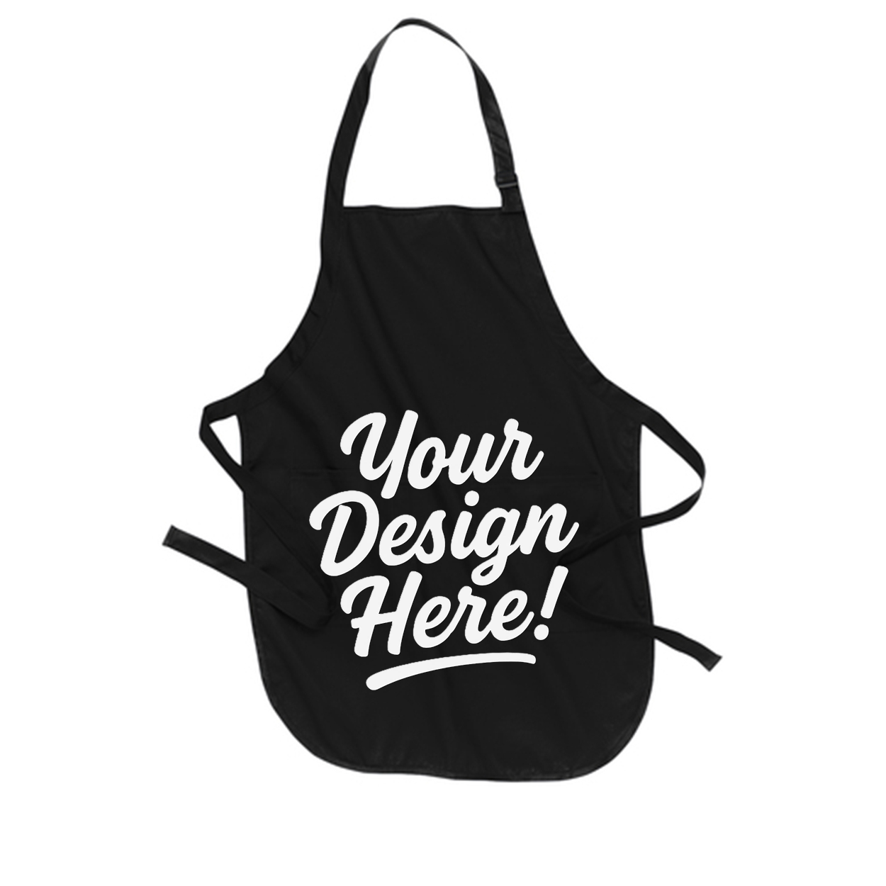 Personalized Print - Full-Length Apron with Pockets - A500