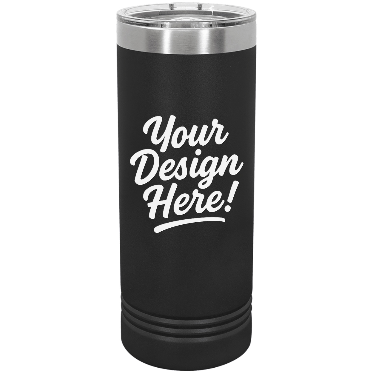 Personalized Print - Polar Camel 22 oz. Skinny Tumbler with Slider Lid