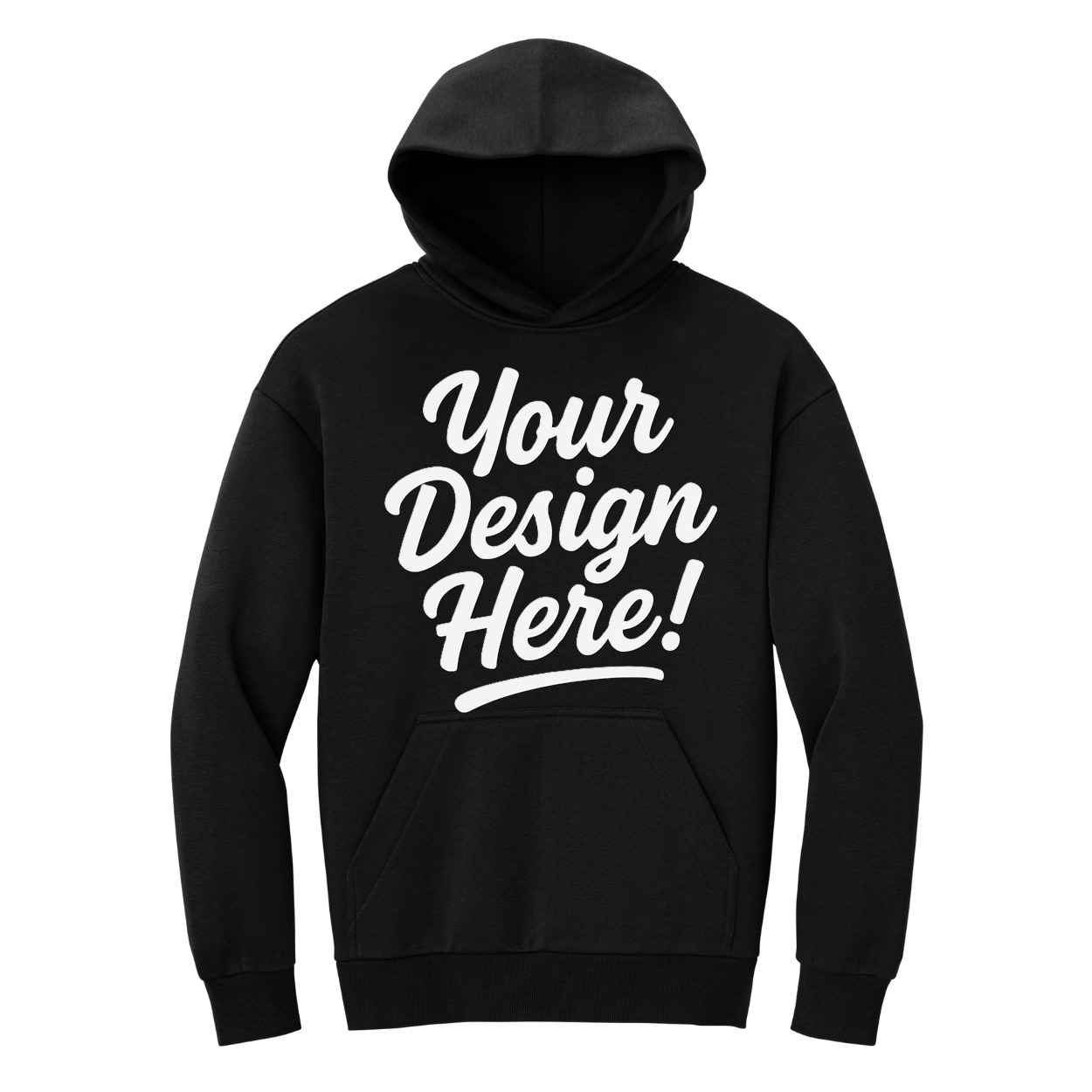 Personalized Print - District® V.I.T.™ Heavyweight Fleece Hoodie