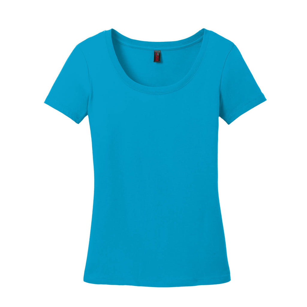 DM106L District ® Women’s Perfect Weight ® Scoop Neck Tee