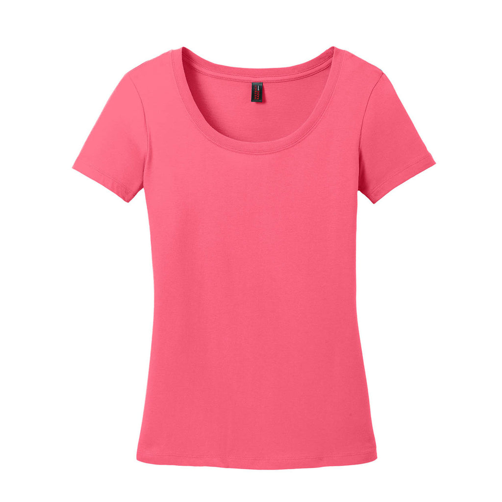 DM106L District ® Women’s Perfect Weight ® Scoop Neck Tee