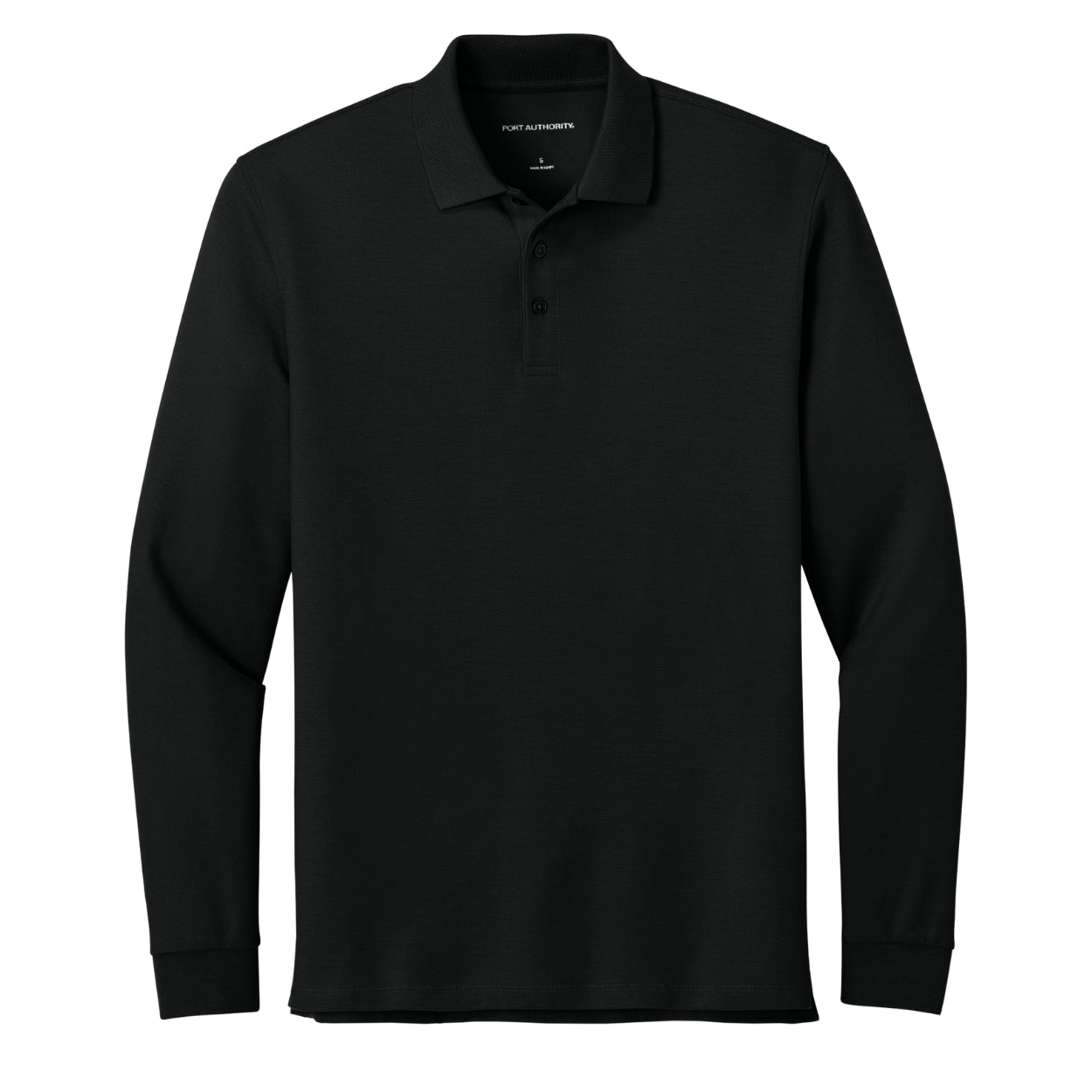 Port Authority® K200LS Wearever Signature Pique Long Sleeve Polo