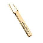 Personalized Bar Necklace