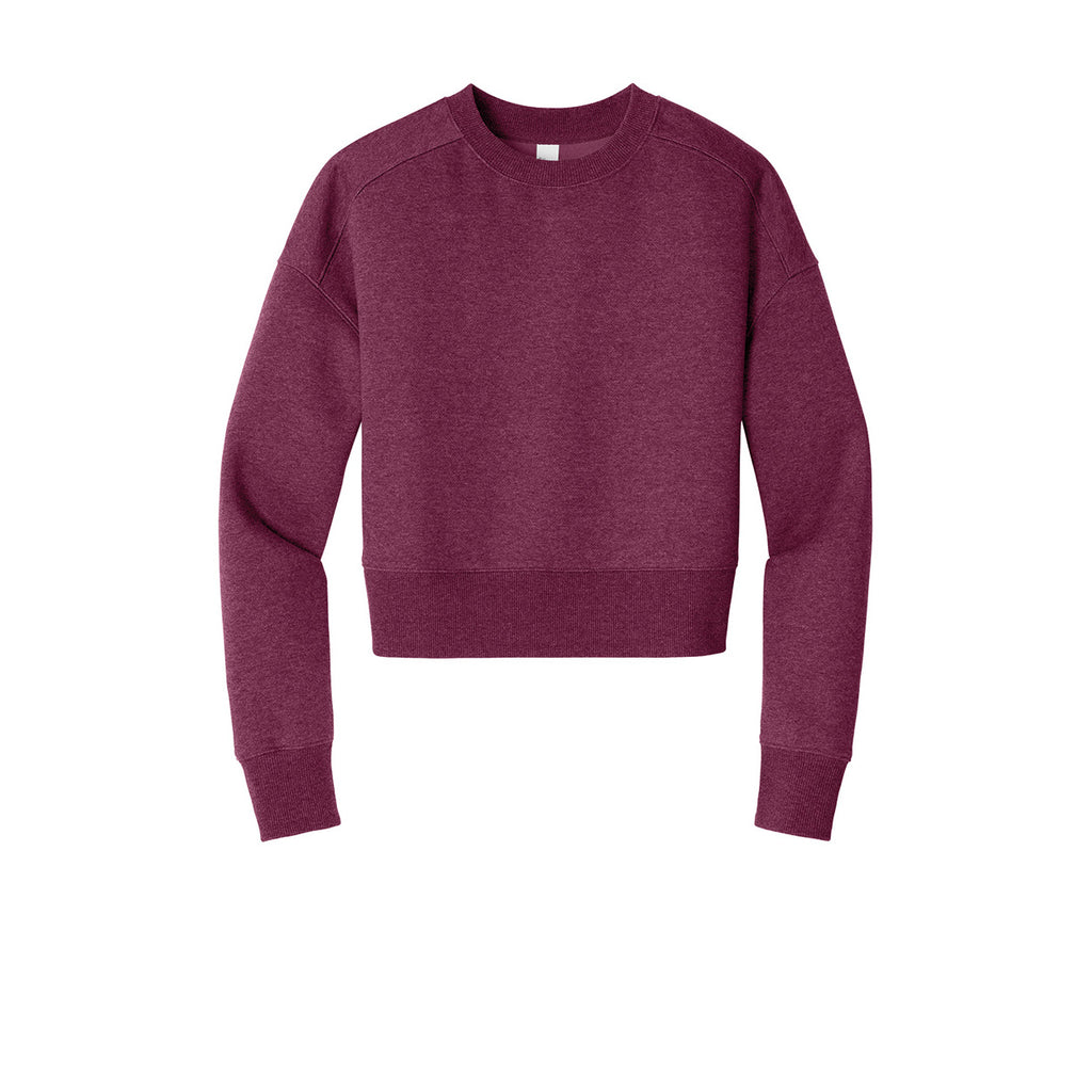 DT1105 District® Women’s Perfect Weight® Fleece Cropped Crew