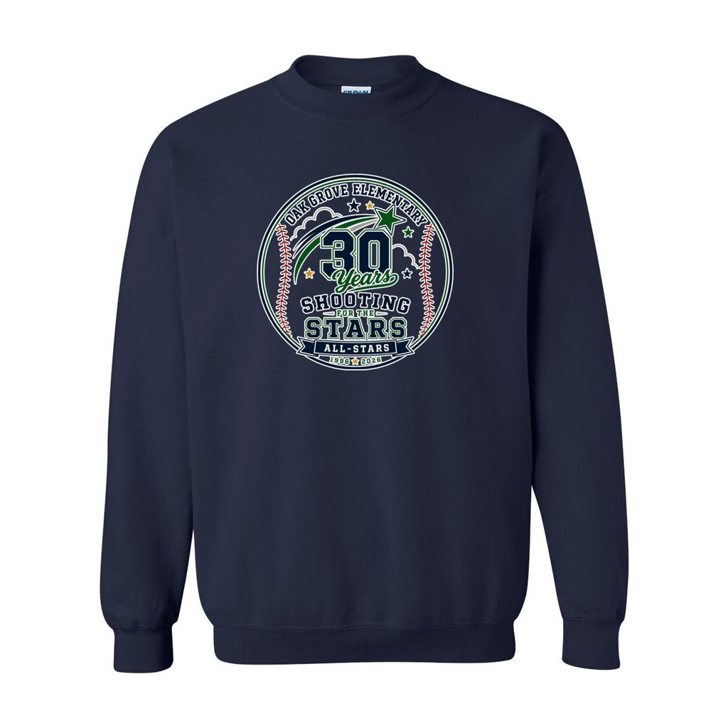 Oak Grove Elementary - Adult Crewneck Sweatshirt -18000