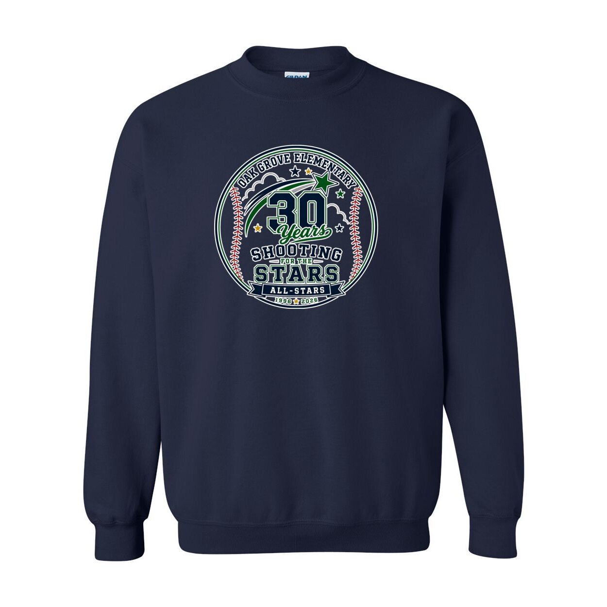Oak Grove Elementary - Adult Crewneck Sweatshirt -18000