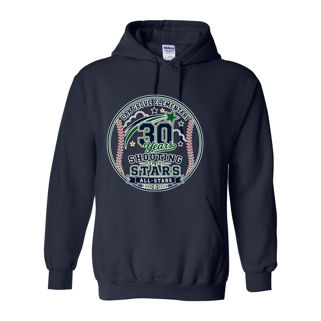 Oak Grove Elementary - Adult Hooded Sweatshirt - 18500