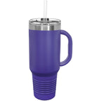 Polar Camel 40 oz. Travel Mug with Handle, Straw Included