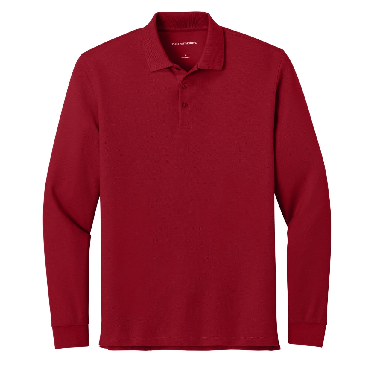 Port Authority® K200LS Wearever Signature Pique Long Sleeve Polo