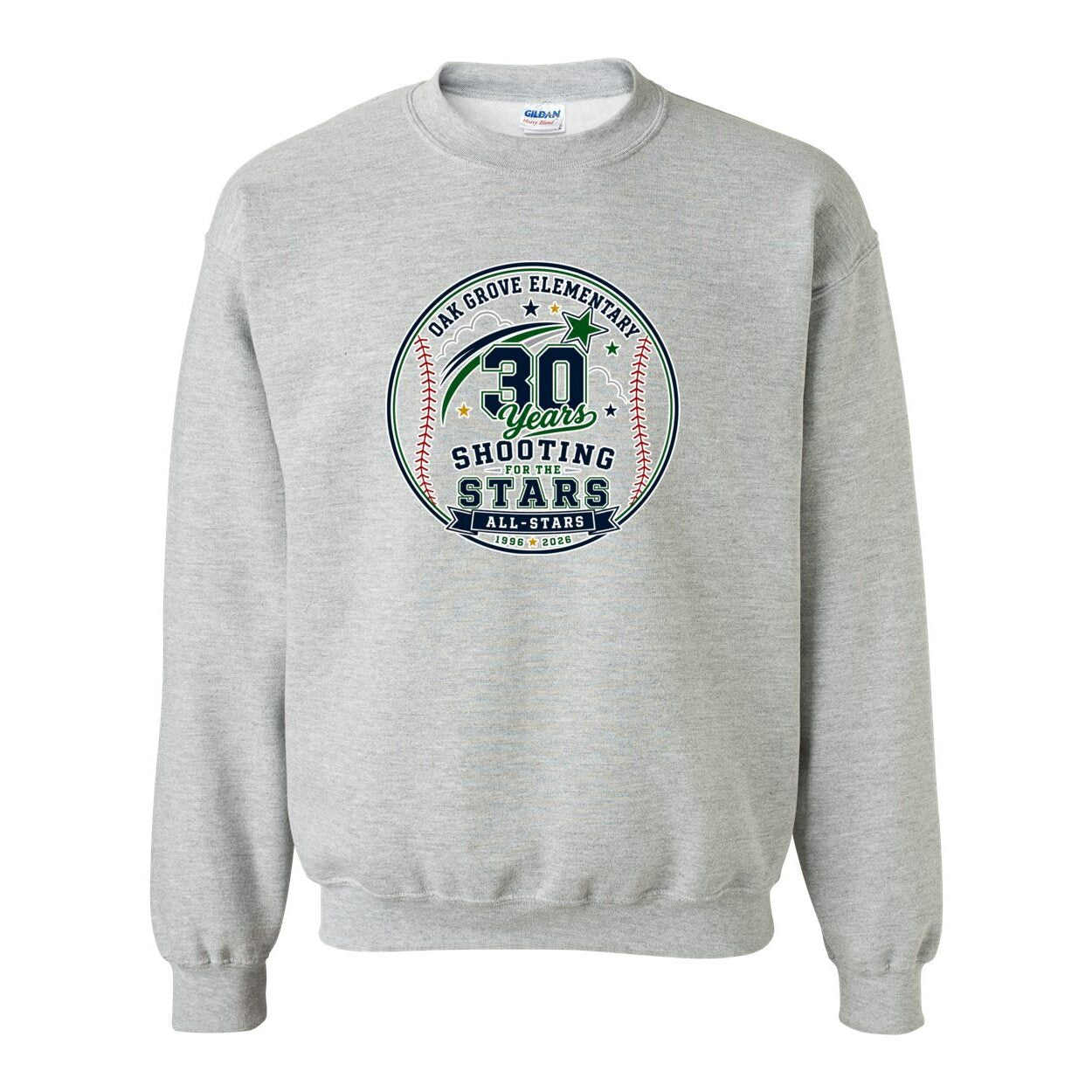 Oak Grove Elementary - Adult Crewneck Sweatshirt -18000