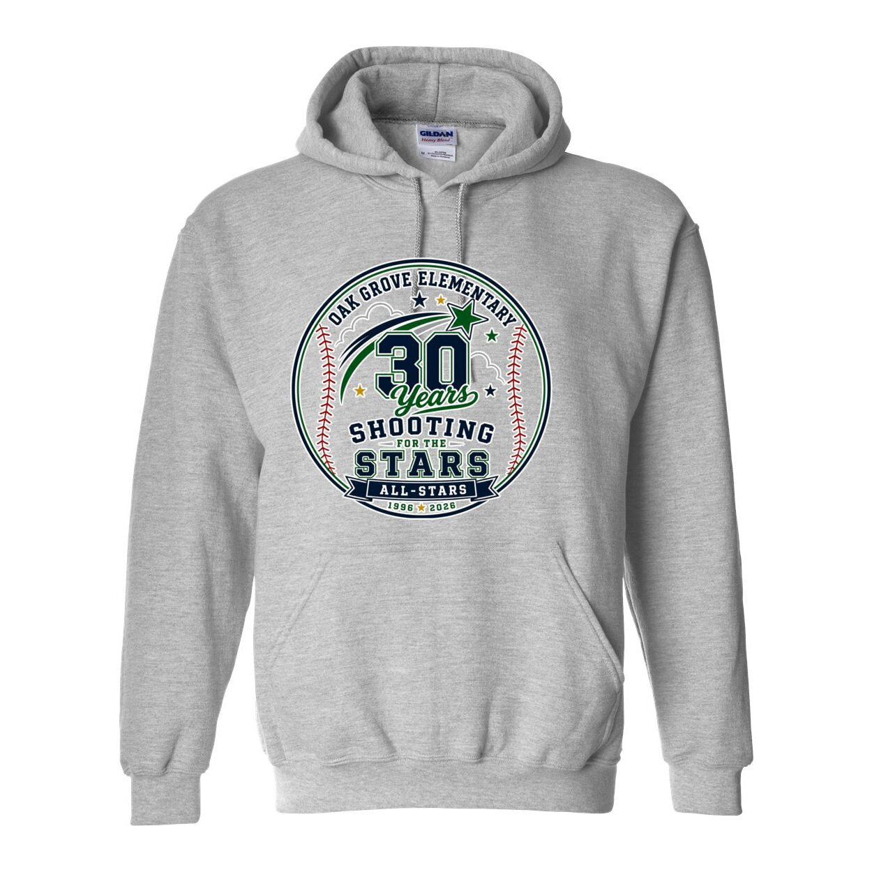 Oak Grove Elementary - Adult Hooded Sweatshirt - 18500