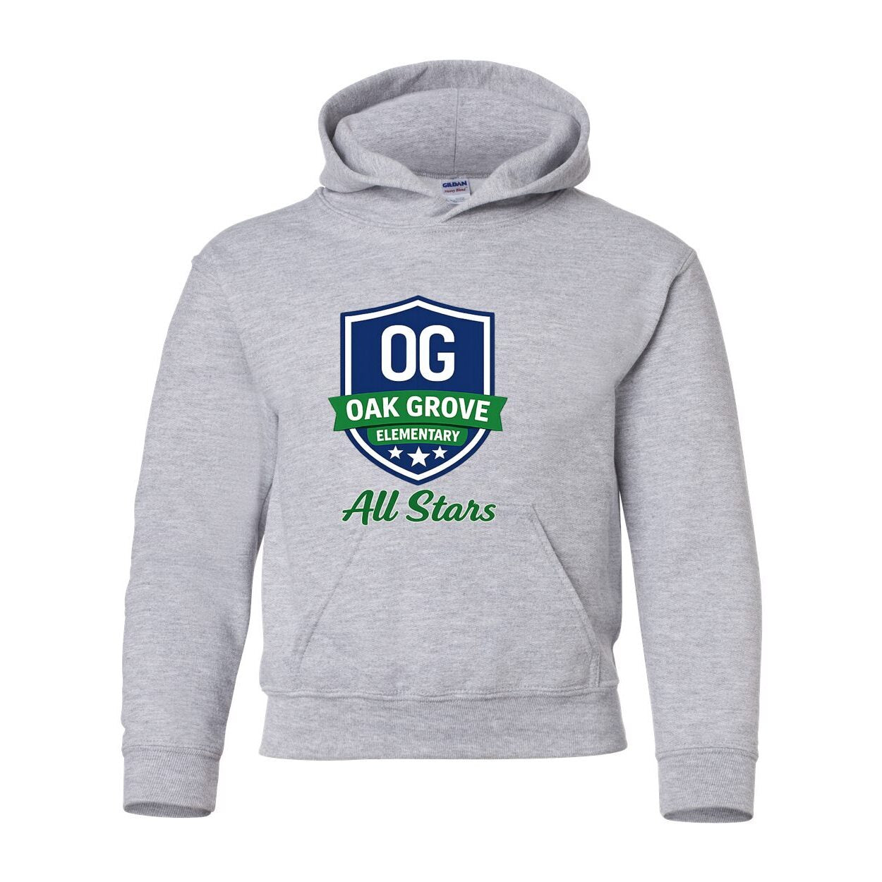 Oak Grove Elementary - Youth Hooded Sweatshirt - 18500B