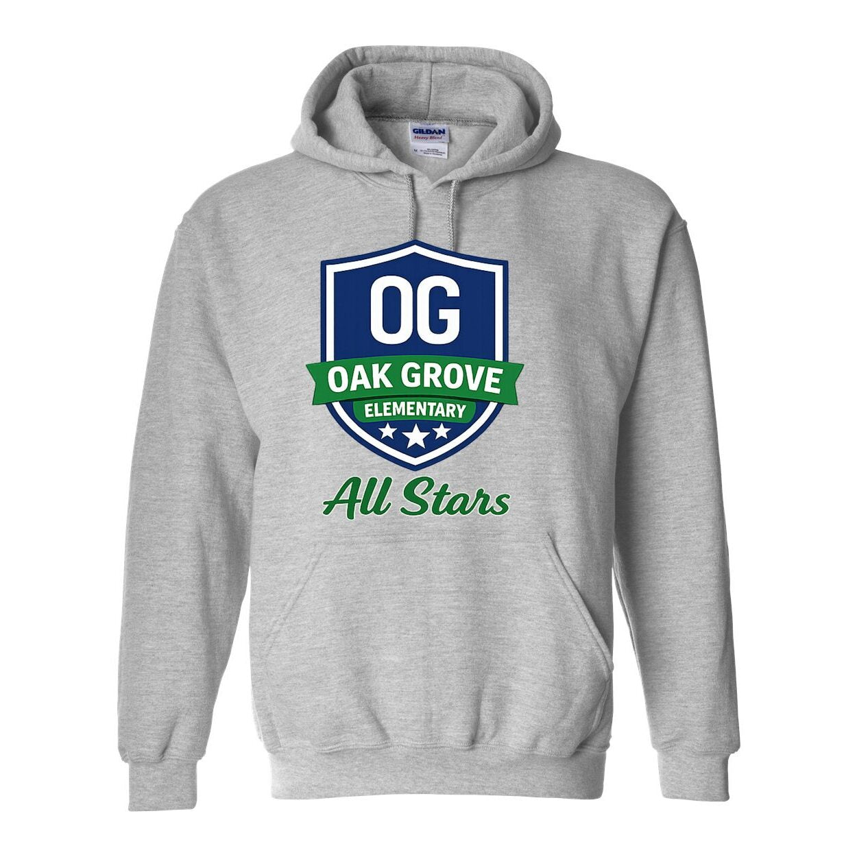 Oak Grove Elementary - Adult Hooded Sweatshirt - 18500