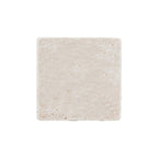 Personalized Real Stone Coasters Carrera White, Thasos, Travertine
