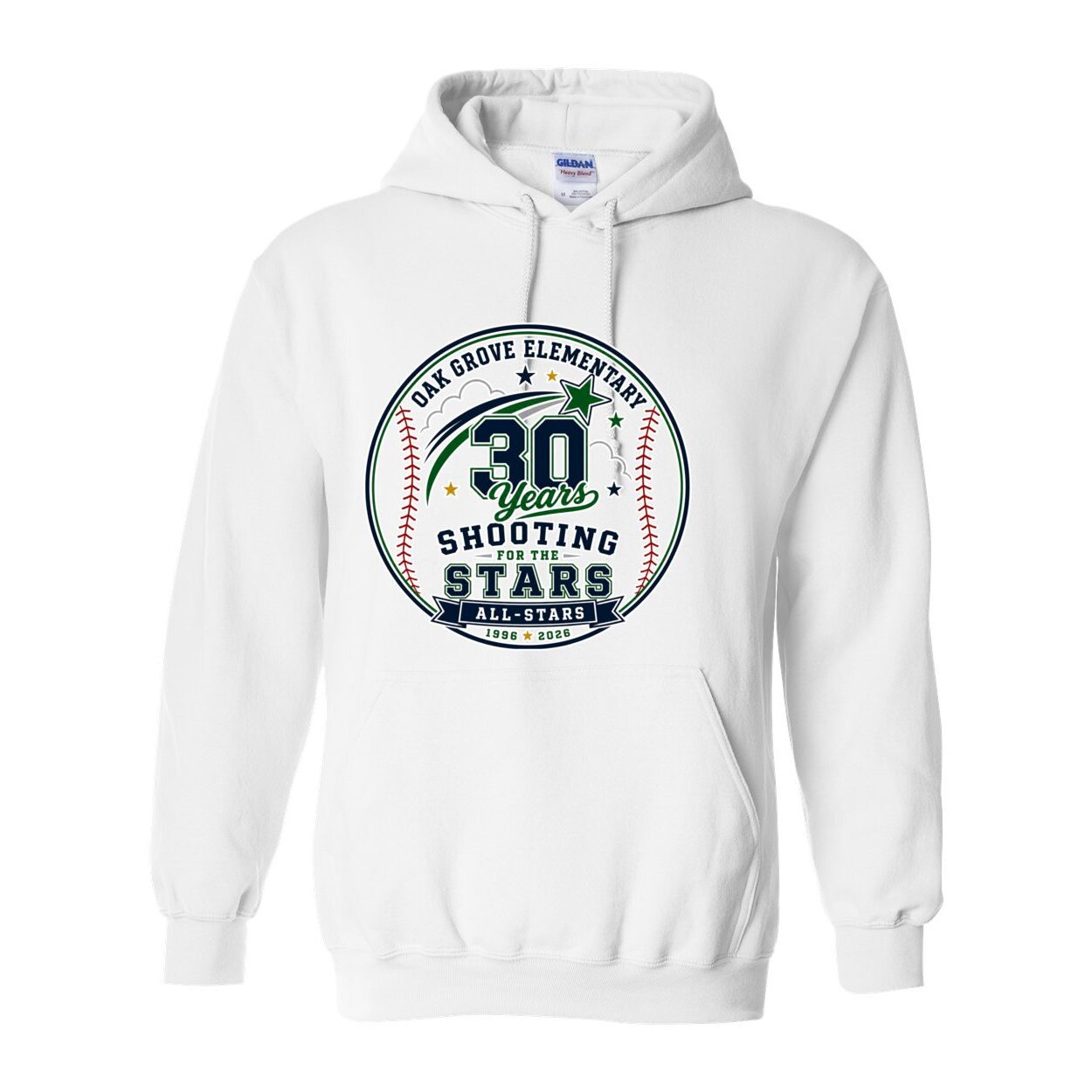 Oak Grove Elementary - Adult Hooded Sweatshirt - 18500