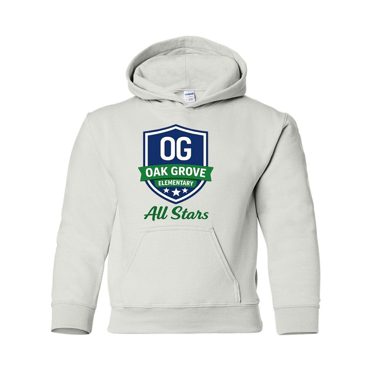 Oak Grove Elementary - Youth Hooded Sweatshirt - 18500B