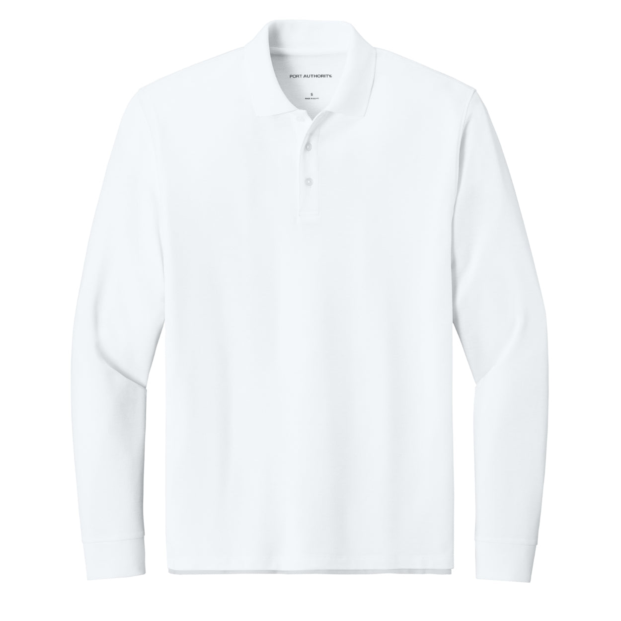 Port Authority® K200LS Wearever Signature Pique Long Sleeve Polo
