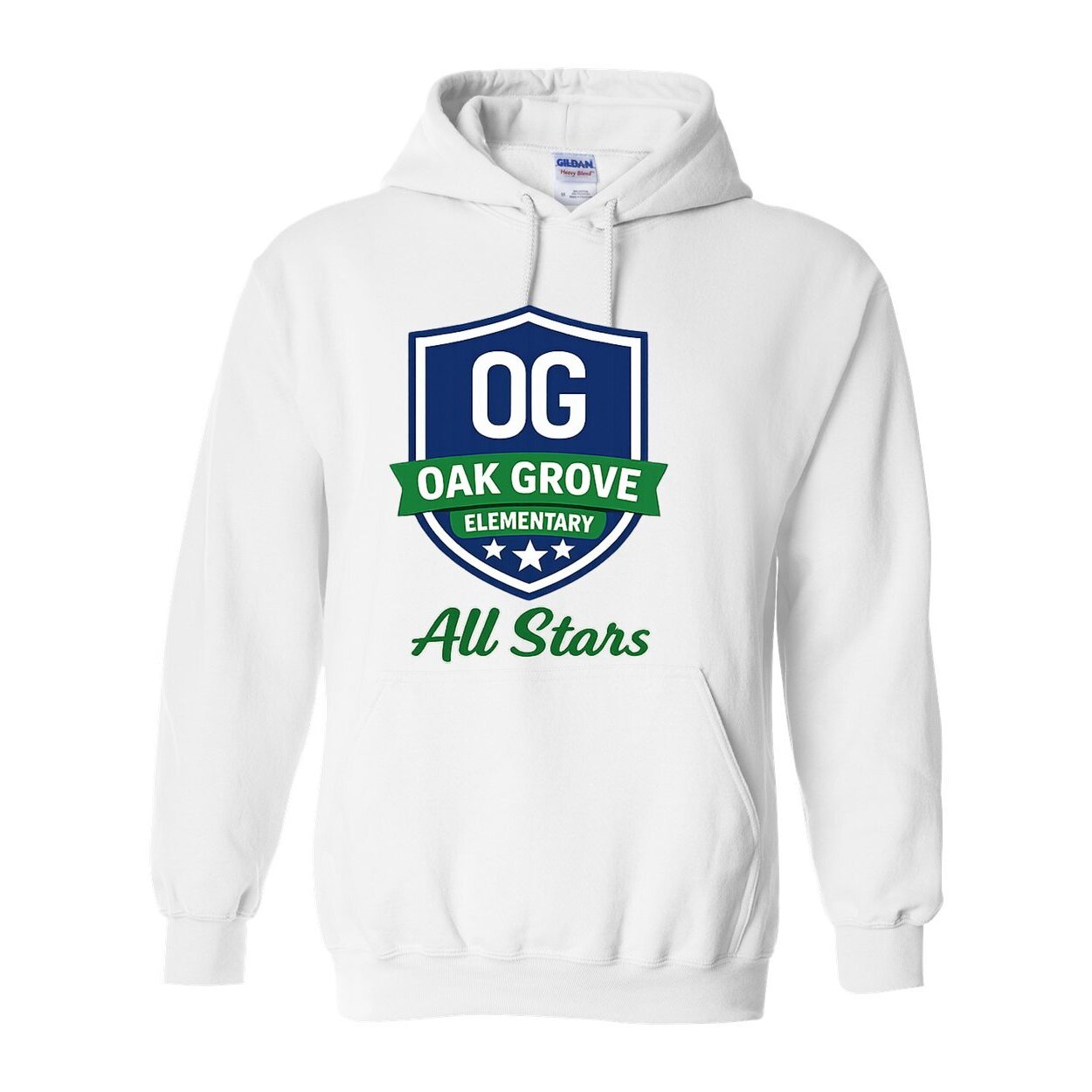 Oak Grove Elementary - Adult Hooded Sweatshirt - 18500
