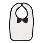 Rabbit Skins 1002 Infant Baby Rib Bow Tie Bib